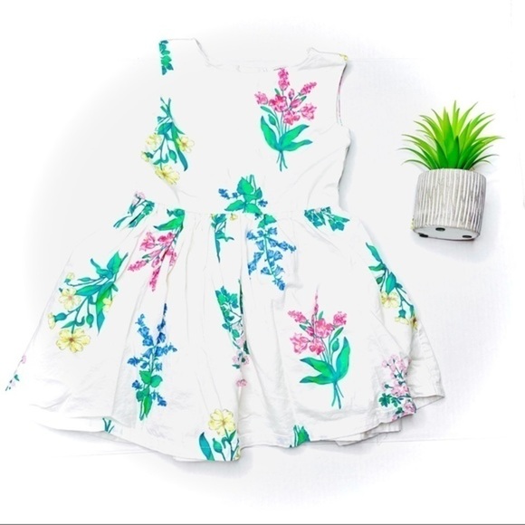 Carter’s Flower Bouquet Toddler Girl Easter Dress - Picture 1 of 7